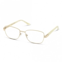 Full Rim Monel Rectangle Gold Medium DbyD DBHF04 Eyeglasses