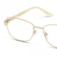 Full Rim Monel Rectangle Gold Medium DbyD DBHF04 Eyeglasses