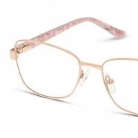 Full Rim Monel Rectangle Pink Medium DbyD DBHF04 Eyeglasses