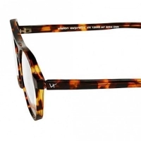 Full Rim Acetate Round Brown Medium Vision Express 12040 Eyeglasses
