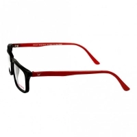 Full Rim Acetate Rectangle Black Medium Vision Express 29461 Eyeglasses