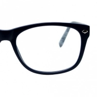 Full Rim Polycarbonate Almond Blue Unisex Medium Vision Express 29468 Eyeglasses
