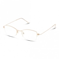 Half Rim Titanium Almond Pink Medium Light Fly LFJF09 Eyeglasses