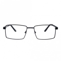 Full Rim Polycarbonate Rectangle Black Medium Vision Express 12046 Eyeglasses