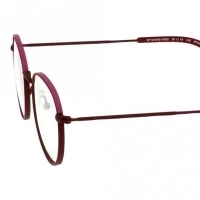 Full Rim Stainless Steel Round Red Small Miki Ninn MNJF03 Eyeglasses