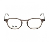 Full Rim Acetate Round Grey Medium DbyD DBJU08 Eyeglasses