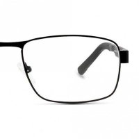 Full Rim Monel Rectangle Black Large 5th Avenue FAHM33 Eyeglasses