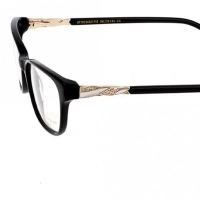 Full Rim Acetate Almond Black Medium Heritage HECF16 Eyeglasses
