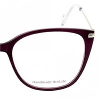 Full Rim Acetate Cat Eye Violet Medium In Style ISHF01 Eyeglasses
