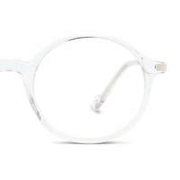 Full Rim Acetate Round Silver Medium In Style ISHM02 Eyeglasses