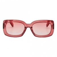 Rectangle Brown Polycarbonate Full Rim Medium Vision Express 41318 Sunglasses