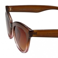 Cat eye Brown Gradient Polycarbonate Full Rim Medium Vision Express 41320 Sunglasses