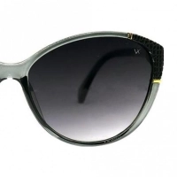 Cat eye Grey Gradient Polycarbonate Full Rim Medium Vision Express 41323 Sunglasses
