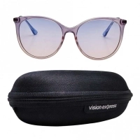 Cat eye Grey Polycarbonate Full Rim Medium Vision Express 41330 Sunglasses