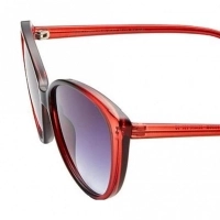 Cat eye Grey Gradient Polycarbonate Full Rim Medium Vision Express 41332 Sunglasses