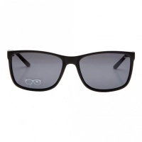 Rectangle Polarised Lens Grey Solid Full Rim Medium Vision Express 21687P Sunglasses