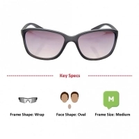 Wrap Mirror Polycarbonate Full Rim Medium Vision Express 21688 Sunglasses
