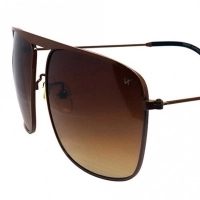 Rectangle Polarised Lens Brown Gradient Full Rim Large Vision Express 21692P Sunglasses