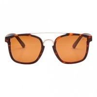 Rectangle Polarised Lens Brown Solid Full Rim Medium Vision Express 21695P Sunglasses