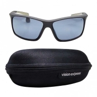 Rectangle Mirror Polycarbonate Full Rim Medium Vision Express 81129 Sunglasses