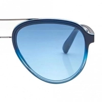 Aviator Blue Gradient Polycarbonate Full Rim Medium Vision Express 12059 Sunglasses