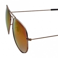 Aviator Mirror Nickel Silver  Full Rim Medium Vision Express 12061 Sunglasses