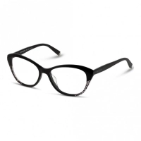 Full Rim Acetate Round Black Medium Miki Ninn MNHF26 Eyeglasses