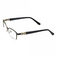 Full Rim Metal Aviator Gold Medium Vision Express 12038 Eyeglasses