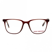 Full Rim Polycarbonate Square Clear Crystal Medium Vision Express 12057 Eyeglasses