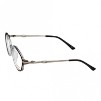 Full Rim Polycarbonate Oval Black Medium Vision Express 31821 Eyeglasses