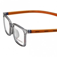 Square Grey Polycarbonate Large Vision Express 61302 Kids Eyeglasses