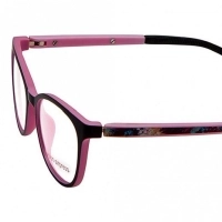 Square Black Polycarbonate Medium Vision Express 61312 Kids Eyeglasses