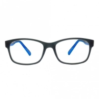 Wrap Grey Polycarbonate Large Vision Express 61317 Kids Eyeglasses