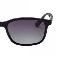 Rectangle Polarised Lens Grey Gradient Full Rim Large Vision Express 21716P Sunglasses