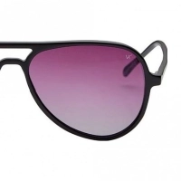 Aviator Polarised Lens Purple Gradient Full Rim Medium Vision Express 12041P Sunglasses