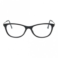 Full Rim Acetate Cat Eye Black Medium Vision Express 49097 Eyeglasses