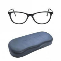 Full Rim Acetate Cat Eye Black Medium Vision Express 49097 Eyeglasses