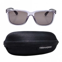 Rectangle Grey Polycarbonate Full Rim Medium Vision Express 21781 Sunglasses
