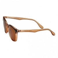 Rectangle Brown Polycarbonate Full Rim Medium Vision Express 21782 Sunglasses