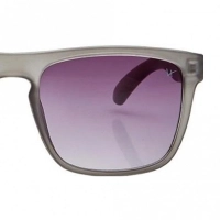 Rectangle Grey Polycarbonate Full Rim Medium Vision Express 21789 Sunglasses
