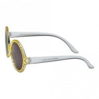 Round Grey Polycarbonate Small Vision Express 51192 Kids Sunglasses