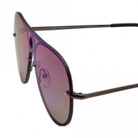Aviator Blue Polycarbonate Full Rim Medium Vision Express 12082 Sunglasses