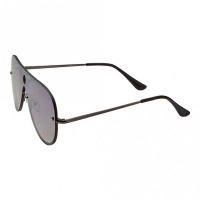 Aviator Grey Polycarbonate Full Rim Medium Vision Express 12082 Sunglasses