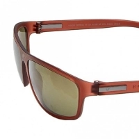 Rectangle Gold Polycarbonate Full Rim Medium Vision Express 81185 Sunglasses