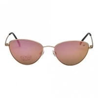 Cat eye Pink Metal Full Rim Medium Vision Express 41381 Sunglasses