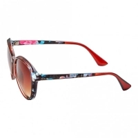 Cat eye Brown Gradient Polycarbonate Full Rim Medium Vision Express 41387 Sunglasses
