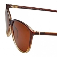 Cat eye Polarised Lens Brown Solid Full Rim Medium Vision Express 41394P Sunglasses