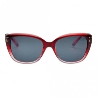 Cat eye Grey Polycarbonate Full Rim Medium Vision Express 41396 Sunglasses