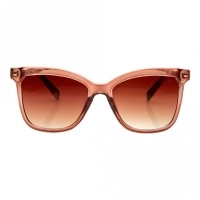 Rectangle Brown Gradient Polycarbonate Full Rim Medium Vision Express 41399 Sunglasses