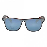 Rectangle Blue Mirror Polycarbonate Full Rim Medium Vision Express 21803 Sunglasses
